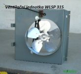 Ventilátor kompletní při zaslání skříně ventilátru